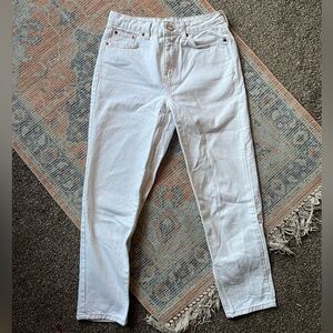 Topshop White Women's Jeans